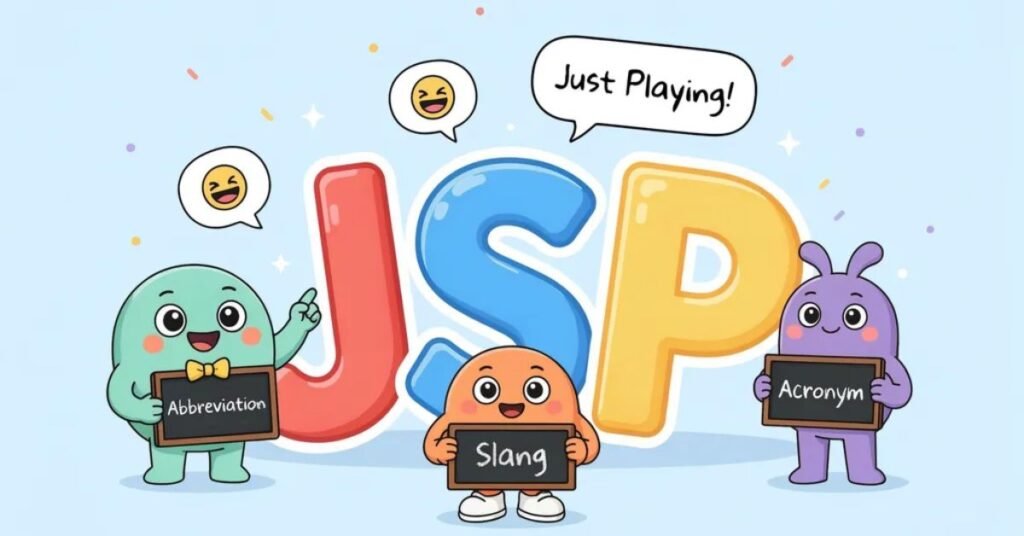 JSP Meaning