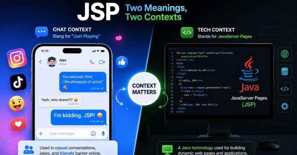 JSP Meaning