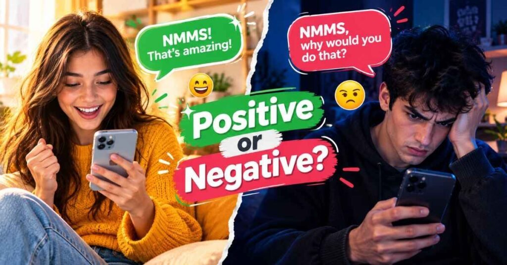 nmms meaning in text