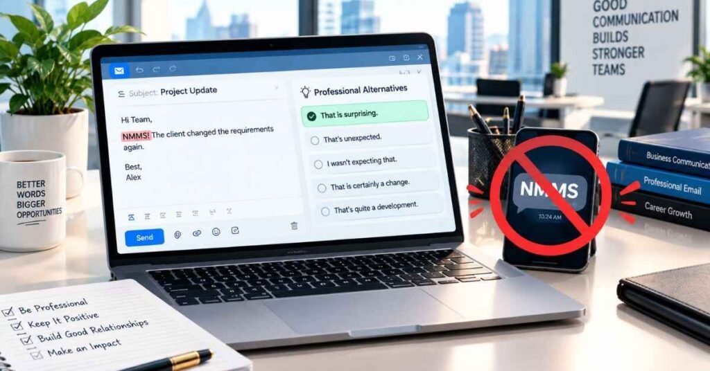 nmms meaning in text