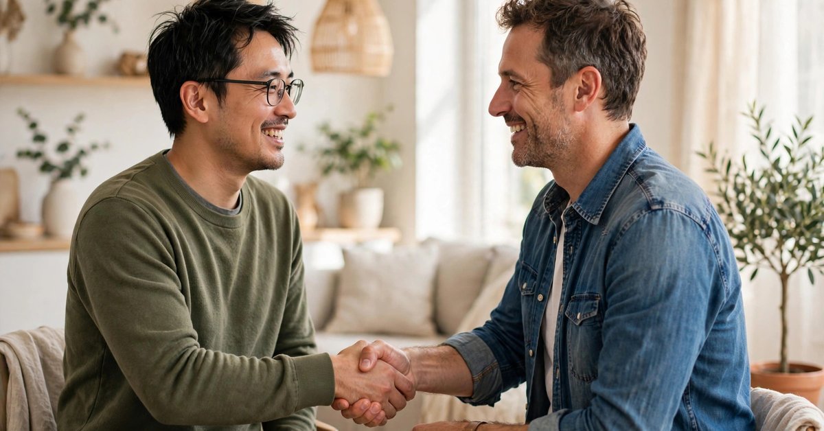 How to stop beating around the bush &mdash; two men having a direct and honest conversation