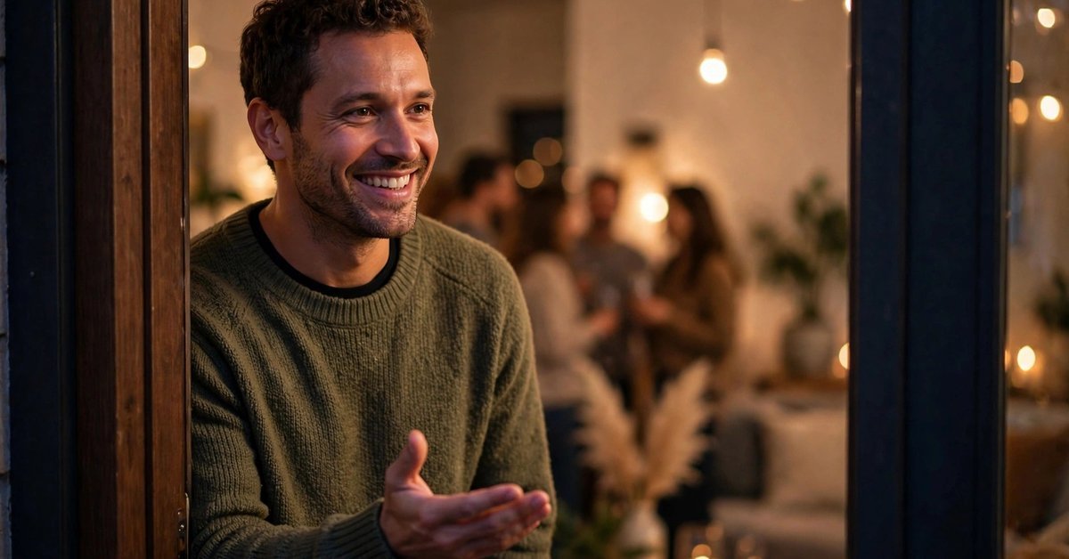 Break the Ice Meaning at parties — greeting guests to start conversation